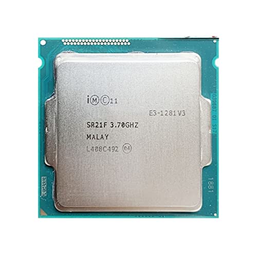 Intel E3-1281V3 E3 1281V3 1281 V3 3.7 gHz Quad-Core 8スレッド CPUプロセッサ L2 = 1M L3 8M 82W LGA 1150