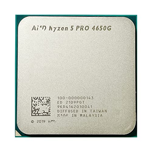 Apple Pro 4650G R5 Pro 4650G 3.7 gHz Six-Core Twelve-Thread 65W CPUプロセッサ L3 = 8M 100-0000143ソケットAM4