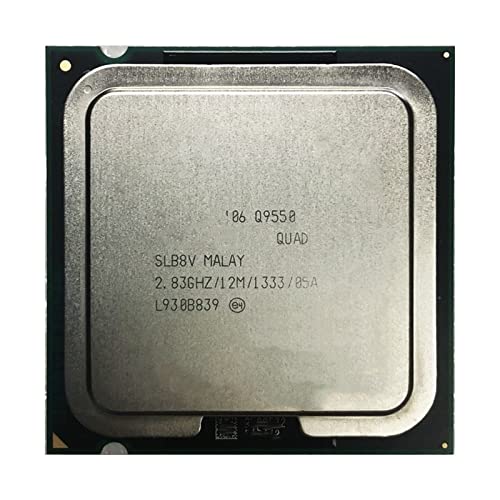 Intel CPU 2クワッド Q9550 2.8 gHz Quad-Core Quad-Thread CPUプロセッサ12M 95W LGA 775 10pcs/lot