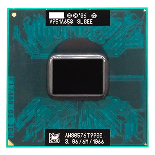 Intel CPU ノートパソコン c 2 Duo T9900 CPU 6M Cache/3.06GHz/1066/Dual-Core Socket 478 PGA ノートパソコン プロセッサー ForGM45 PM45