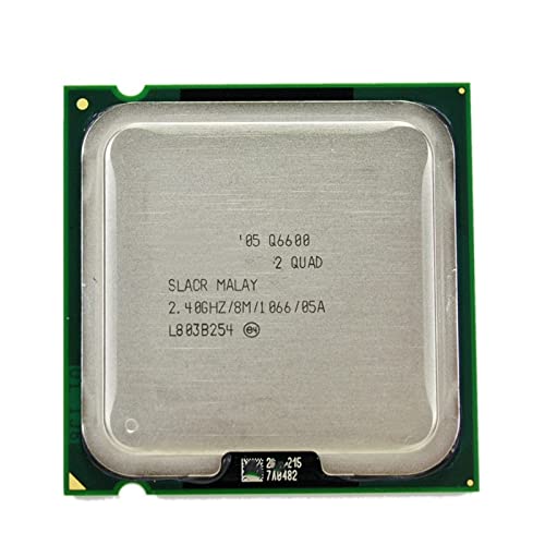 Intel CPU 2クワッド Q6600 2.4gHz Quad-Core Quad-Thread CPUプロセッサ8M 95W LGA 775