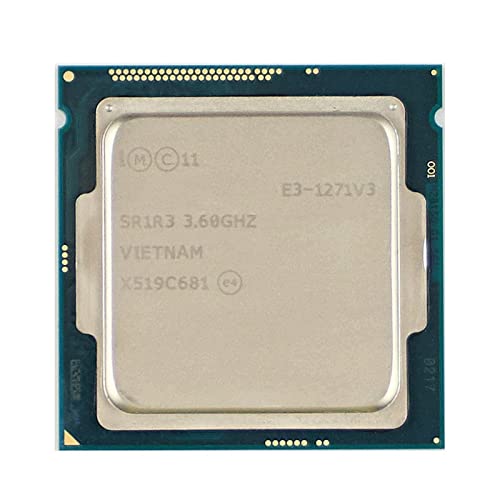 Intel EWKYLSEM CPU E3 1271 V3 E3 1271V3 3.6GHz クアッドコア 8スレッドCPUプロセッサー L2=1M L3=8M 80W LGA 1150。