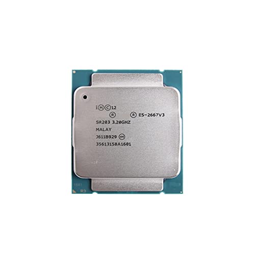 Intel E5 2667 V3 プロセッサ SR203 3.2Ghz 8 コア 16 スレッド 135W 20M ソケット LGA 2011-3 CPU 2667V3