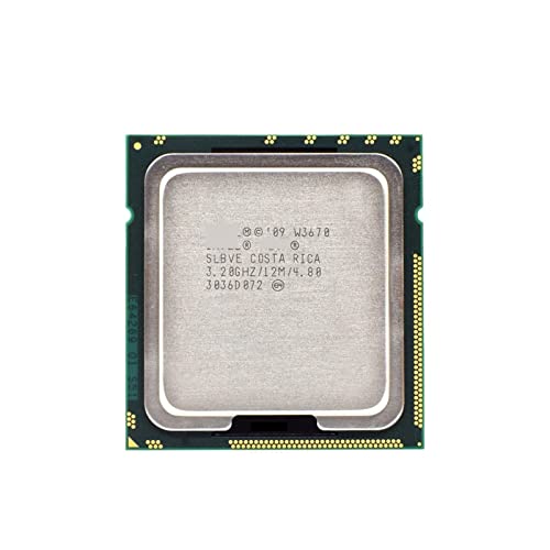 Intel EWKYLSEM プロセッサー W3670 CPU 3.2GHZ LGA 1366 SLBVE 6 c デスクトッププロセッサー W3670。