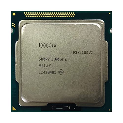 Intel EWKYLSEM CPU E3-1280 V2 E3 1280v2 E3 1280 V2 3.6 GHz クアッドコア 8スレッドCPUプロセッサー 69W LGA 1155。