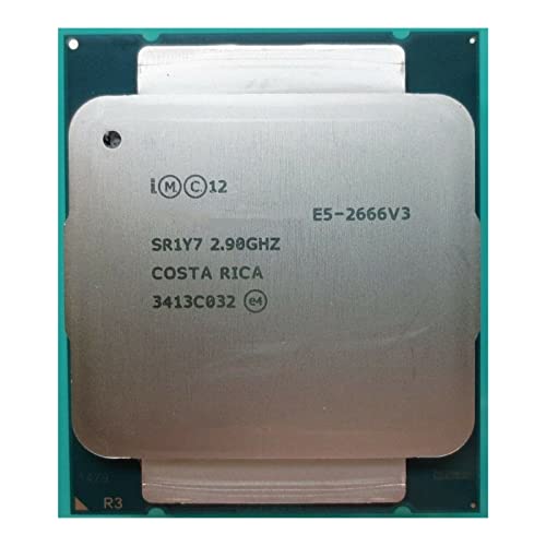 Intel E5 2666 V3プロセッサ SR1Y7 2.9GHz 10コア135Wソケット LGA 2011-3 CPU 2666V3