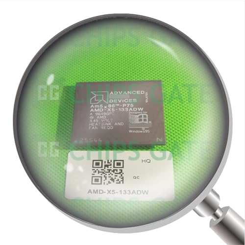 AMD X5-133ADW 1個 Am5X86-P75 AMD-X5-133ADW 32ビット CPU Pga168