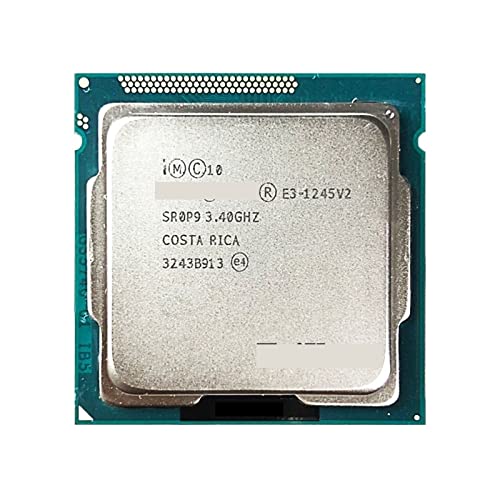 Intel EWKYLSEM CPU E3-1245 V2 E3 1245v2 E3 1245 V2 3.4 GHz クアッドコア 8スレッドCPUプロセッサー 8M 77W LGA 1155。
