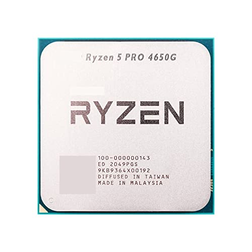 AMD EWKYLSEM CPU R 5 PRO 4650G R5 PRO 4650G 3.7GHz 6コア 12スレッド 65W CPUプロセッサー L3=8M ソケット AM4