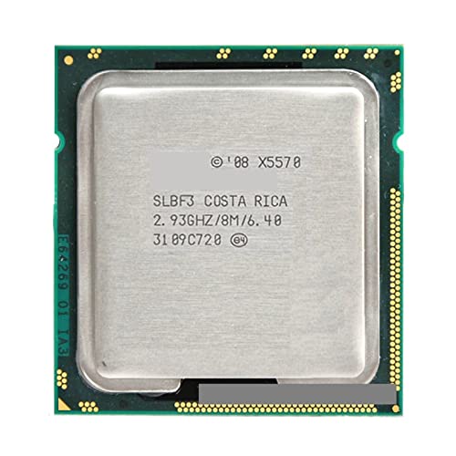 Intel X5570 CPU X5570 Prosesor Quad c 2.933 MHz LeveL2 8M 4 c Bekerja Untuk LGA 1366 マザーボード