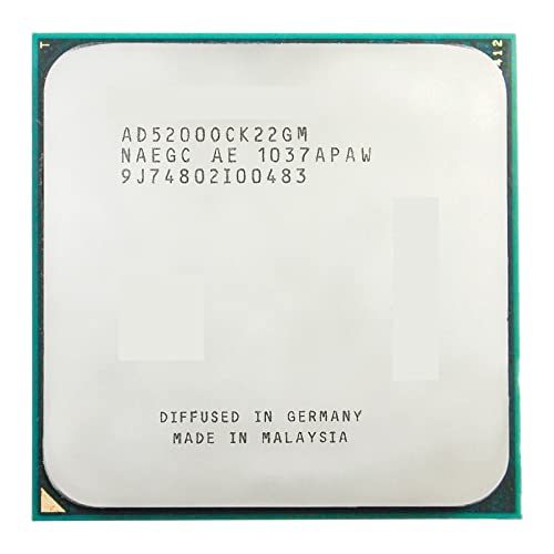 AMD X2 5200 + プロセッサー CPU (2.3G Hz/1 M/65 W) ソケット AM2 + AM3 CPU