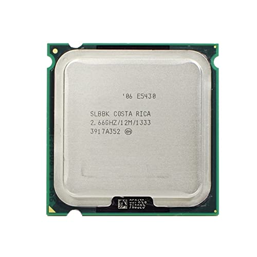 Intel E5430 SLANU SLBBKプロセッサ2.66GHz 12M 1333MHz CPU作業 LGA775マザーボード