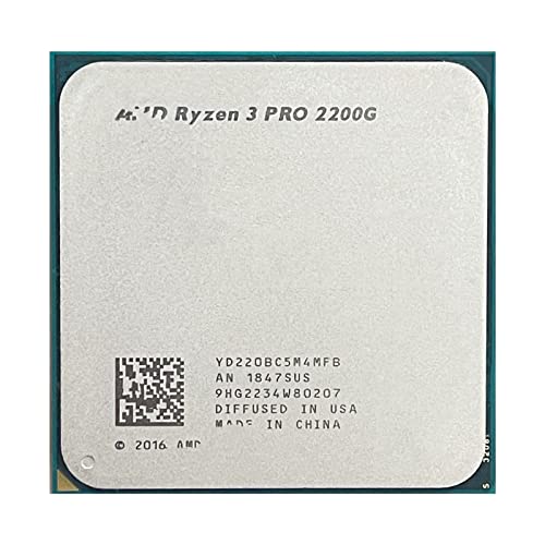 Apple Pro 2200g R3 Pro 2200g 3.5 gHz Quad-Core CPUプロセッサ65W YD220BC5M4MFBソケットAM4