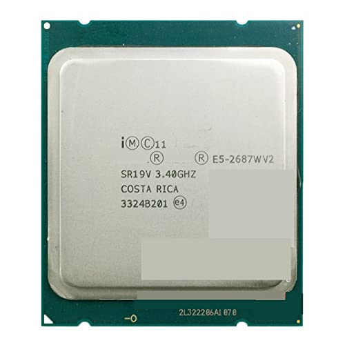 Intel E5 2687Wv2 SR19V 3.40GHz 8 コア 25MB LGA 2011 CPU 2687W V2 プロセッサ E5-2687WV2