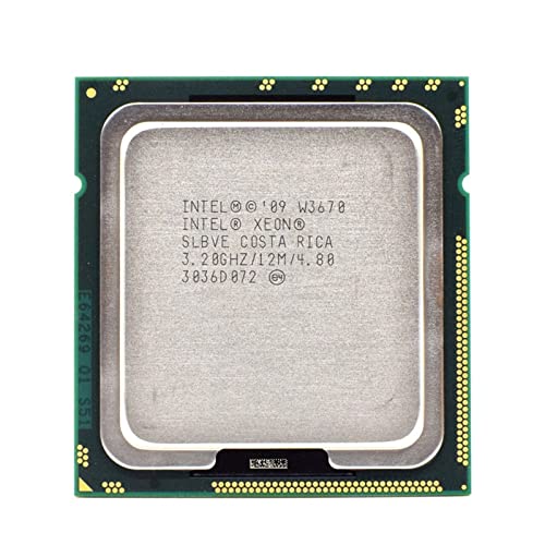 CPU W3670 3.2-3.46gHz 12m 6コア12スレッド LGA 1366プロセッサ