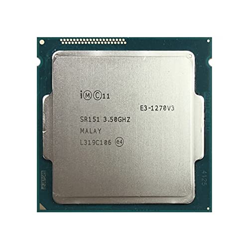 Intel E3-1270 V3 E3 1270 1270V3 3.5 GHzクアッドコア8スレッド CPUプロセッサ L2 = 1M L3 8M 80W LGA 1150