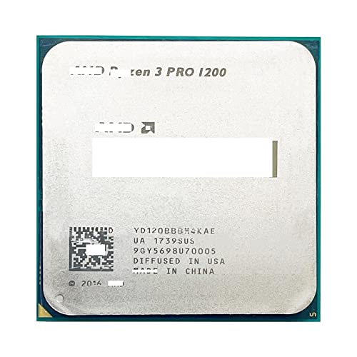Apple Pro 1200 R3 Pro 1200 3.1 gHz Quad-Core Quad-Thread CPUプロセッサ YD120BBBM4KAEソケットAM4