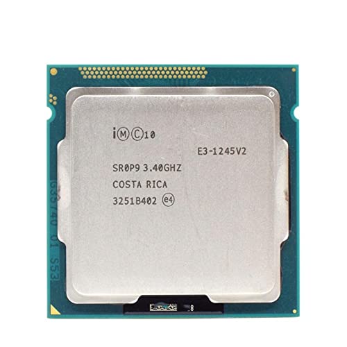 Intel E3 1245 V2クアッドコア CPUプロセッサ3.4GHz LGA 1155 8MB SR0P9