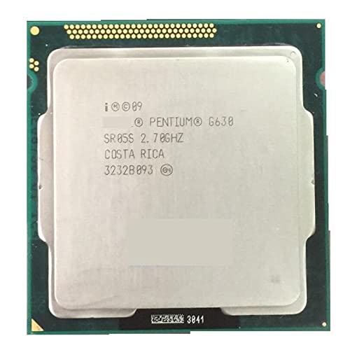Intel CPU P G630 3M キャッシュ、2.70 GHz LGA1155 TDP 65W デュアルコア PC コンピューター デスクトップ CPU
