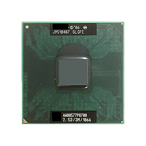 Intel c 2 Duo Mobile P8700 SLGFE 2.5 GHz デュアルコア デュアルスレッド CPU プロセッサ 3M 25W Socket P