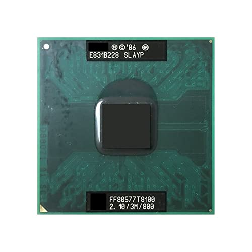 Intel c 2 Duo T8100 SLAUU SLAYZ 2.1 GHz デュアルコア デュアルスレッド CPU プロセッサー 3M 35W Socket P