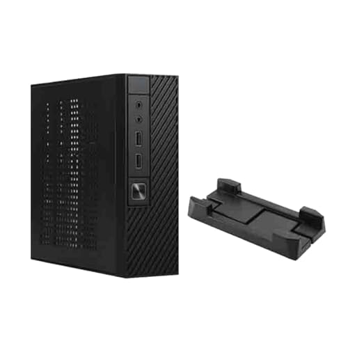 Wsikafxn Wsikan M06 ミニ デスクトップ MINI-ITX PC シャーシ 多用途で効率的な産業用コントロール 、伸縮式フット スタンド付き、使いやすい