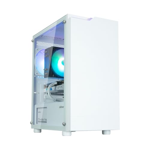 ZALMAN T4 PLUS Micro-ATX ミニタワー型 CS9177 - 強化ガラスサイドパネル採用、GPU長320mmまで収納、フロント240mmラジエーター対応、ARGB付属ファン搭載のコンパクト筐体 T4 PLUS WHITE