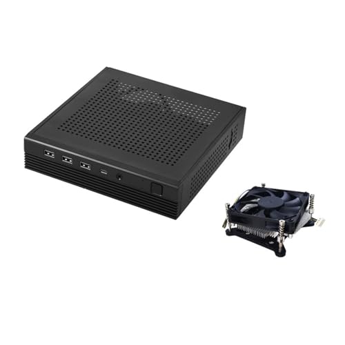 RYUJNDK TX06ホームオフィス マウント互換性の高度なサーマルマネジメントで効率的な小型ITX スペース