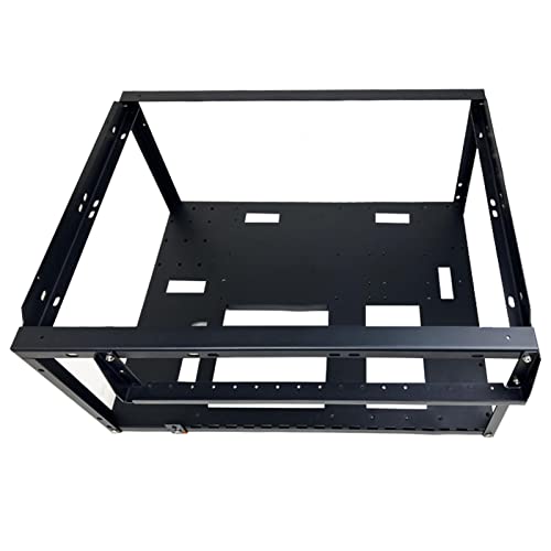 Strmolt PC ゲーム ,コンピューター オープン フレーム | 水冷オープンエンクロージャー、高熱放散シャーシ IHCAO4P1BS5XFH0C3D
