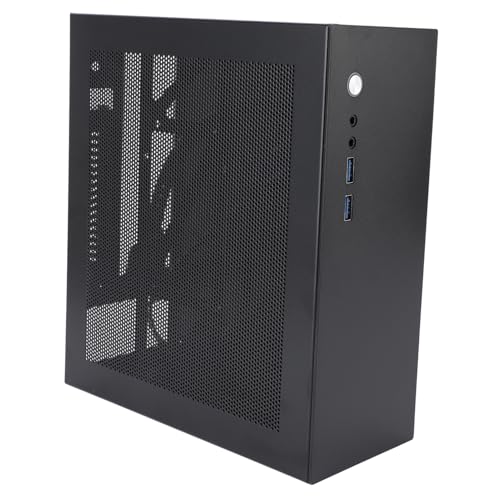 Yanmis USB3.0ポートメッシュ放熱、ITXマザーボードタワーゲーミングコンピュータ Yanmirkaehi89p4