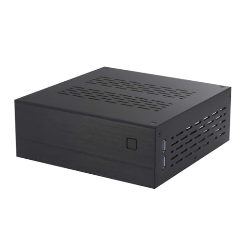 JSDNGURK JSDNGU Mini ITX コンピュータ シャーシ アルミニウム HTPC Mini ITX DIY A01 シャーシ HTPC 水平コンピュータ