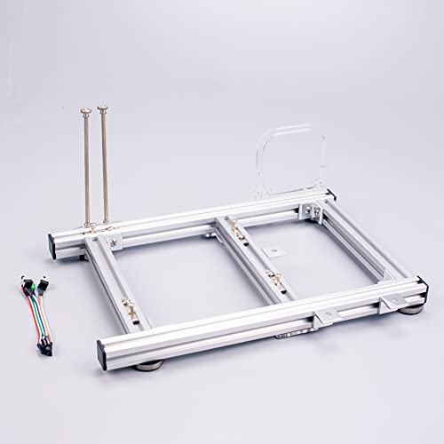 DIVY オープンシャーシ ITXマザーボード シャーシ カバー DIY ミニ オープン アルミ合金 軽量で便利 ブロックベアフレーム オープンフレームシャーシ ATX通常の電源