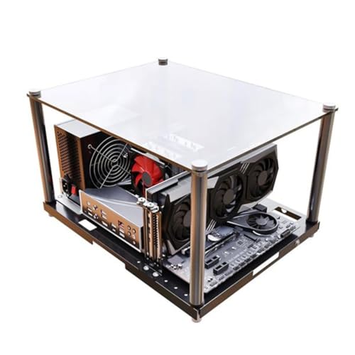 Hweety PC テスト オープン シャーシ ラック ベンチ オープン フレーム DIY ゲーミング コンピュータ オープン サポート マザーボード ATX/MATX