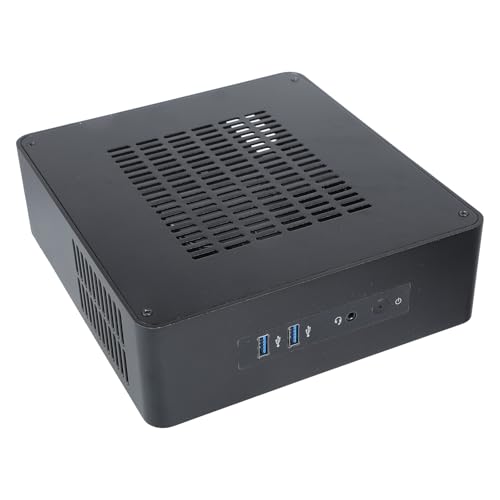 Ziizwfa TA65 Mini-ITX HTPC 監視サーバーシャ​​ーシ USB3.0 産業用制御コンピュータ用コンピュータ