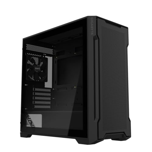 GIGABYTE C102 GLASS ミドルタワー型 ブラック｜C102G