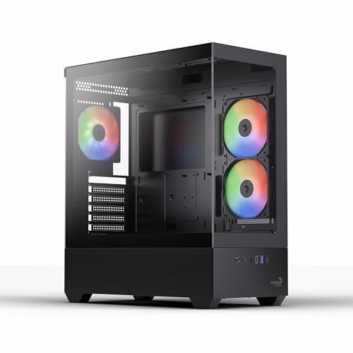 Aero Cool Aerocool P500D Black ミドルタワー ブラック｜ACCM-PN06033.11