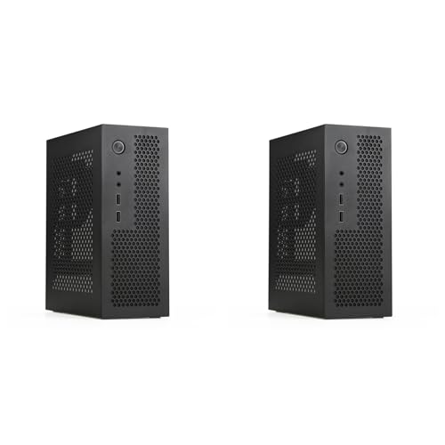 Swagell 2X A09 HC ミニ ITX ゲーミング PC シャーシ デスクトップ シャーシ USB2.0 家庭用 ブラック, 750132253