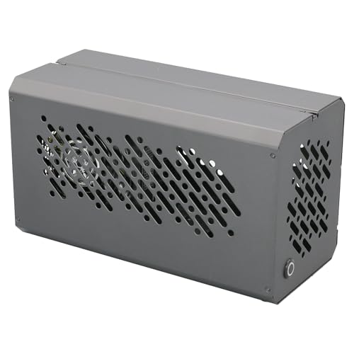 ZYKEJJDDAK ATX37 SFX27用ブラックメタルフレーム エンクロージャ。3x12cmの冷却ファンに対応。 ハウジングフレーム
