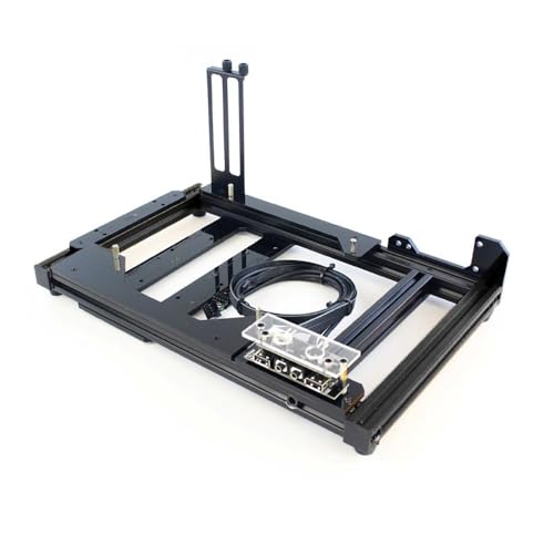EDIY 積み重ね可能 テストベンチ オープンエア EATX マザーボード ATX MATX ITX アルミニウムブラケット DIY ベアフレーム EATX シャーシ サポート インテル AMD グラフィックスカード