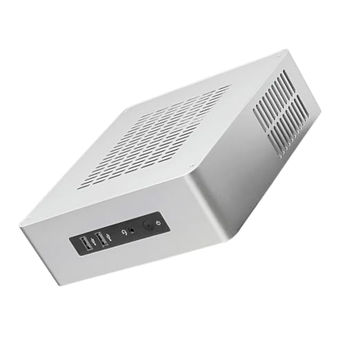 Hkfgdjdl PCシャーシ、TA65 ITX HTPC サーバーシャーシ USB3.0産業用コントロールコンピューター付き 用