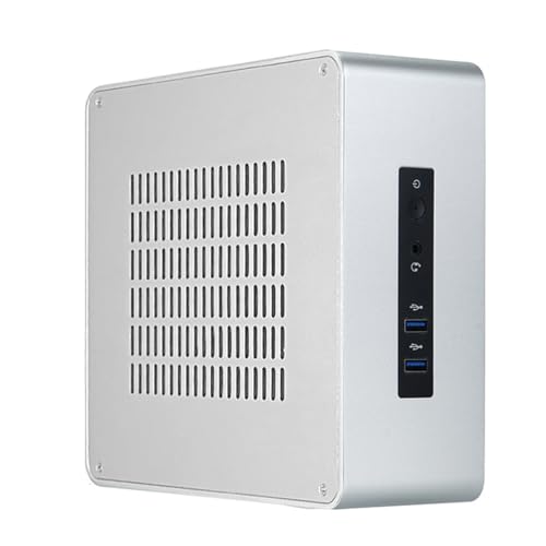 Tonxin （トンシン） TA80 小型コンピュータ 小型ITXシャーシ デスクトップ用HTPC 効率的な冷却機能を備えたコンピュータシャーシ