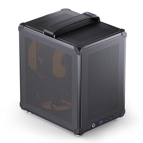 MESH JONSBO C6-ITX ITX 高さ170mmまで CPUクーラー対応 (C6-ITX版 ハンドルブラック)
