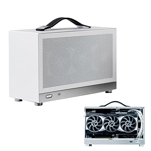 XUYUE デスクトップ用 ITX , ミニ ITX ゲーミング ミニ タワー USB ポート, USB オープン スタジオ シャーシ、ポータブル INI ITX シャーシは PC ゲーム をサポート Xuyue IHAOCM3ZH4THT593N5GC