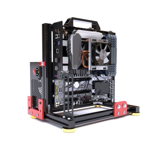 DALAIBUKESI DIY アルミニウム PC オープン コンピューターシャーシ テストベンチサポート 水冷サポート サーバーシャーシサポート Itx Matx ATX Eatx (2.M-ATX)
