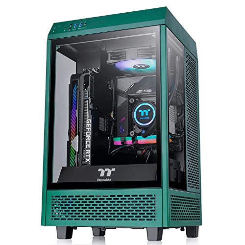 Thermaltake The Tower 100 -Racing Green- CA-1R3-00SCWN-00