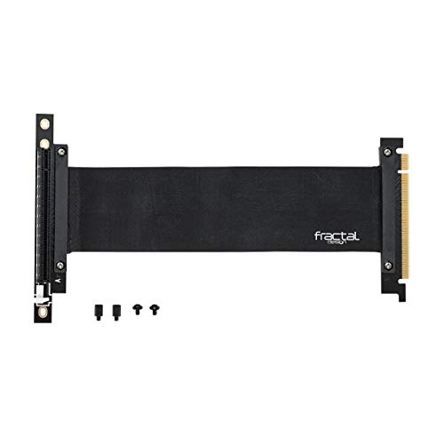 Fractal Design Flex VRC-25 - Define R6用PCI-Eライザー - Define S2 - Define S2 Vision - Meshify S2 - - 高い柔軟性 - ゼロレイテンシーパフォーマンス - フルPCI FD-ACC-FLEX-VRC-25-BK