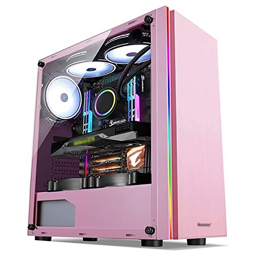 LyxosVee ZXFF B08YY79S3N ATX Mid Tower Case White