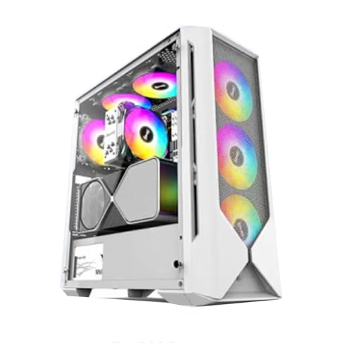 ARrase コンピュータ 、強化ガラスミッドタワー 、E-ATX ATX Micro-ATX ITXをサポート、ファン6個、トップI/Oパネル、水冷をサポート (Color : Style 2)