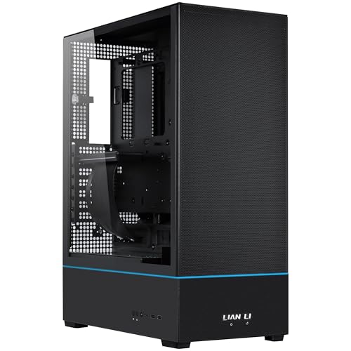 Lian Li LIANLI ミドルタワー SUP-01 Black 容量45L トリプルチャンバー構造 バックコネクトデザインATX対応 120mm PWMファン3基標準搭載 日本 SUP01X
