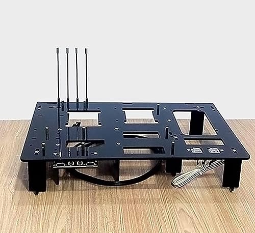 MerainMe テストベンチ オープンフレーム ATX MATXマザーボード用 アクリル DIY Modホストスタンド 水冷オーバーロック